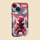 Marvel Iron Man & Spider-Man Phone Case for iPhone